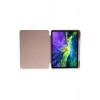 Mey İthalat®  iPad Pro 11 (2024) Kılıf Kalemlikli Mars Tablet Kılıfı - Rose Gold