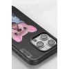 Mey İthalat®  iPhone 11 Cute Desenli Kapak - Siyah