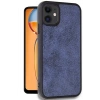 Mey İthalat®   iPhone 11 Kılıf Aras Deri Kapak - Lacivert