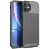 Mey İthalat®  iPhone 11 Kılıf Auto Focus Karbon Kapak - Siyah