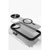 Mey İthalat®  iPhone 11 Kılıf Teleskop Lens Magsafe Silikon Kapak - Siyah