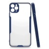 Mey İthalat®  iPhone 11 Pro Max Kılıf Platin Silikon - Lacivert