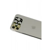 Mey İthalat®  iPhone 11 Pro Max Rainbow Kamera Lens Koruma Cam - Yeşil