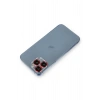 Mey İthalat®  iPhone 11 Pro Metal Kamera Lens Koruma Cam - Kırmızı