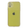 Mey İthalat®  iPhone 12 Kılıf Fly Lens Silikon - Şeffaf