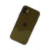 Mey İthalat®  iPhone 12 Kılıf Fly Lens Silikon - Siyah