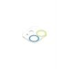 Mey İthalat®  iPhone 12 Mini Renkli Kamera Lens Koruma Cam - Sarı-Mavi