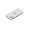 Mey İthalat®  iPhone 12 Mini Renkli Kamera Lens Koruma Cam - Turuncu-Yeşil