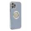 Mey İthalat®  iPhone 12 Pro Kılıf Store Silikon - Sierra Blue
