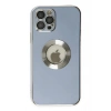 Mey İthalat®  iPhone 12 Pro Kılıf Store Silikon - Sierra Blue