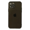 Mey İthalat®  iPhone 12 Pro Max Kılıf Fly Lens Silikon - Siyah