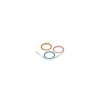Mey İthalat®  iPhone 12 Pro Max Renkli Kamera Lens Koruma Cam - Pembe-Mavi