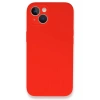 Mey İthalat®  iPhone 13 Mini Kılıf Lansman Legant Silikon - Kırmızı