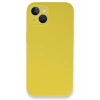 Mey İthalat®  iPhone 13 Mini Kılıf Lansman Legant Silikon - Sarı