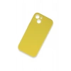 Mey İthalat®  iPhone 13 Mini Kılıf Lansman Legant Silikon - Sarı