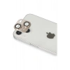 Mey İthalat®  iPhone 13 Pers Alüminyum Kamera Lens - Gold