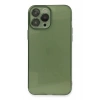 Mey İthalat®  iPhone 13 Pro Kılıf Fly Lens Silikon - Yeşil
