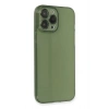 Mey İthalat®  iPhone 13 Pro Kılıf Fly Lens Silikon - Yeşil