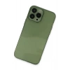 Mey İthalat®  iPhone 13 Pro Kılıf Fly Lens Silikon - Yeşil