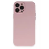 Mey İthalat®  iPhone 13 Pro Kılıf Nano içi Kadife Silikon - Pembe