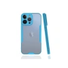 Mey İthalat®  iPhone 13 Pro Kılıf Platin Silikon - Mavi