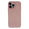Mey İthalat®  iPhone 13 Pro Kılıf PP Ultra İnce Kapak - Pembe