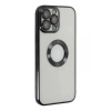 Mey İthalat®  iPhone 13 Pro Kılıf Slot Silikon - Siyah