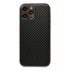 Mey İthalat®  iPhone 13 Pro Max Kılıf Coco Karbon Silikon - Siyah