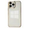 Mey İthalat®  iPhone 13 Pro Max Kılıf Element Silikon - Gold