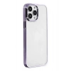 Mey İthalat®  iPhone 13 Pro Max Kılıf Element Silikon - Mor