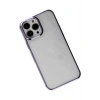 Mey İthalat®  iPhone 13 Pro Max Kılıf Element Silikon - Mor