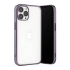 Mey İthalat®  iPhone 13 Pro Max Kılıf  Lensli Silikon - Mor