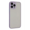 Mey İthalat®  iPhone 13 Pro Max Kılıf Montreal Silikon Kapak - Mor