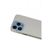Mey İthalat®  iPhone 13 Pro Max Rainbow Kamera Lens Koruma Cam - Mavi