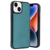 Mey İthalat®  iPhone 14 Kılıf Aras Deri Kapak - Açık Yeşil