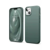 Mey İthalat®  iPhone 14 Kılıf First Silikon - Koyu Yeşil