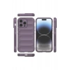 Mey İthalat®  iPhone 14 Pro Kılıf Optimum Silikon - Mor