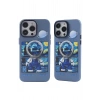 Mey İthalat®  iPhone 14 Pro Max Kılıf  Desenli Kapak -  Mavi - 1