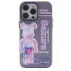 Mey İthalat®  iPhone 14 Pro Max Kılıf  Desenli Kapak -  Mor - 1