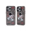Mey İthalat®  iPhone 14 Pro Max Kılıf  Desenli Kapak -  Siyah - 1