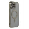 Mey İthalat®  iPhone 14 Pro Max Kılıf Kross Magneticsafe Kapak - Titan Gri