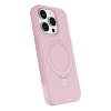 Mey İthalat®   iPhone 14 Pro Max Regal Magsafe Standlı Kapak - Açık Pembe
