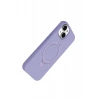 Mey İthalat®   iPhone 14 Regal Magsafe Standlı Kapak - Lila