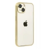 Mey İthalat®   iPhone 15  Lensli Silikon - Gold
