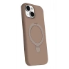 Mey İthalat®   iPhone 15 Plus Regal Magsafe Standlı Kapak - Çöl Titanyum