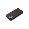 Mey İthalat®  iPhone 15 Pro Harvel Kapak - Derin Mor