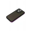 Mey İthalat®  iPhone 15 Pro Max Harvel Kapak - Derin Mor