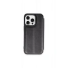 Mey İthalat®  iPhone 15 Pro Max Kılıf Flip Cover - Siyah