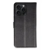 Mey İthalat®  iPhone 15 Pro Max Kılıf Trend S Plus Kapaklı Kılıf - Siyah