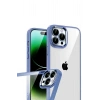Mey İthalat®   iPhone 15 Pro Max  Lensli Silikon - Açık Mavi